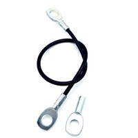 Câble de gymnastique 1.4M-5M, corde métallique, en acier robuste, pièces de rechange pour la gymnastique à domicile, accessoires de poulie Dia de 5mm 6mm