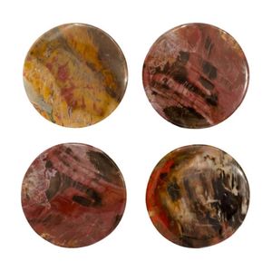 Dessous de verre en bois pétrifié Forme personnalisée Carré Rond Acacia Sous-verres en bois vierges - Product Image 5