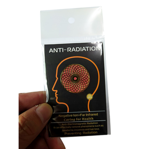 Protector Cuántico Dorado de 24K para Teléfonos Móviles, Protección Contra Radiación EMF 5G, Adhesivo Anti-Radiación, Fabricante OEM - Product Image 1