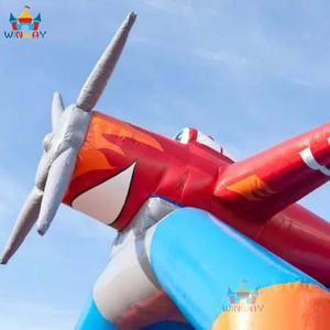 บ้านลมเป่าลมรูปเครื่องบิน Winway Standard สำหรับใช้งานเชิงพาณิชย์ รับน้ำหนักได้ 800 กก. ขนาด 6.1x5x5.9 ม. สำหรับใช้ในร่ม/กลางแจ้ง - Product Image 4