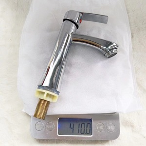 Grifo de Lavabo Tenglida de un Solo Orificio con Válvula de Cerámica, Grifo de Agua Fría Individual de Aleación de Zinc para Montaje en Encimera - Product Image 5