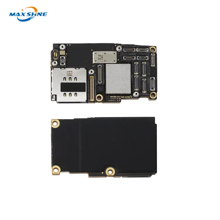 Pantalla LCD móvil 11 Plus X XR XS Max 11 12 13 14 pro Max placa base de teléfono móvil desbloquear placa lógica original para iPhone