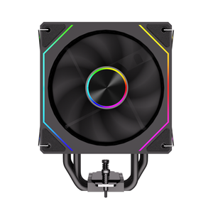 พัดลมซีพียูพร้อมหน้าจอ 220W TDP ทาวเวอร์แอร์คูลเลอร์ 6 ฮีทไปป์ ARGB PWM ระบบระบายความร้อนแบบเงียบ 6 ฮีทไปป์ ระบบกระจายความร้อนอย่างมีประสิทธิภาพสำหรับ O - Product Image 5