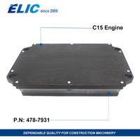 Unidad de Control para Excavadora Elic 478-7931, Controlador de Motor C15 para Caterpillar, Repuesto Programado