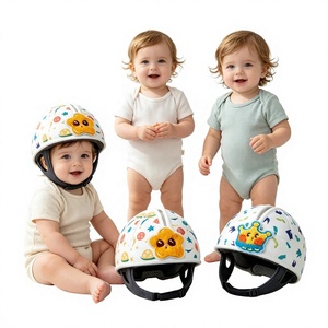 <span class=keywords><strong>Casco</strong></span> de Protección para Bebés, Anti-Caídas, Material de Poliéster, 0-2 Años, <span class=keywords><strong>Casco</strong></span> de Seguridad a Prueba de Bebés - Product Image 1