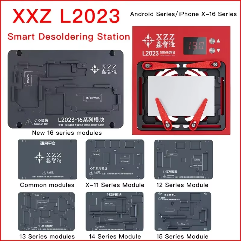 XZZ L2023 Orta Katman Isıtma Yüzeyi iPhone X-17PM PCB Kart Onarım