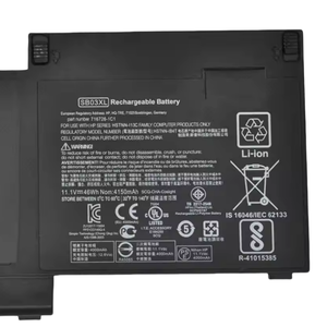 RUIXI Batterie <span class=keywords><strong>SB03XL</strong></span> Pour HP EliteBook 720 725 820 G1 G2 E7U25UT F6B38PA 4000mAh 11.1V Batteries Pour Ordinateur Portable - Product Image 3