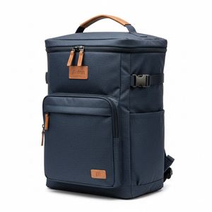 Custom Logo 22L Waterproof Insulated Polyester Fashion <b>Cooler</b> <b>Backpack</b> OEM Thermal Lunch Bag - Product Image 3
