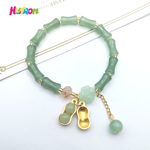 Hình Học Ngọc Tre Lễ Hội Pha Lê Vòng Đeo Tay Cho Phụ Nữ Mới Trung Quốc Phong Cách Dân tộc May Mắn Thủy Tinh Vòng Đeo Tay - Product Image 6