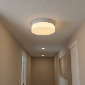 Moderna Lámpara de Techo LED Empotrada de 12 Pulgadas, Color Blanco, para Cocina, Baño, Dormitorio, Pasillo, Cubierta de Plástico Acrílico - Product Image 2