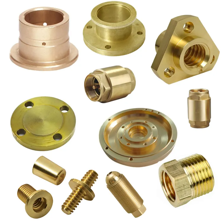 Faster delivery of custom CNC router machine spare parts CNC milling and turning brass parts