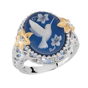 Anillo de Pájaro Nano Reflectante con Bisel de Paloma de la Paz, Joyería de Regalo, Yiwu Zhejiang - Product Image 3