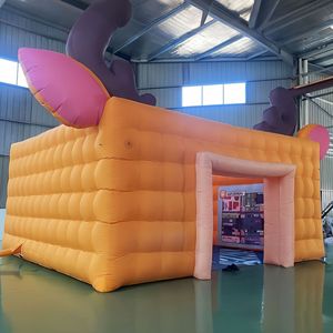 Grande maison gonflable personnalisée pour usage commercial, bâtiment gonflable en PVC avec lumières LED pour la promotion de la publicité extérieure - Product Image 4