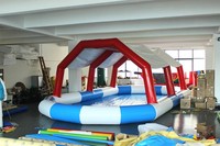 Piscine gonflable géante d'extérieur, grande piscine en PVC hors sol pour la location commerciale et le plaisir familial dans la cour