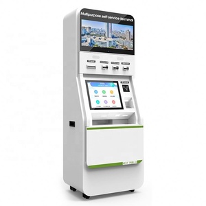 Terminal de Pago de Autoservicio para Edificios de Administración Oficial, Teclado Metálico, Escáner de Código QR, Impresora, Punto de Venta - Product Image 1