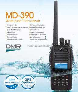 Émetteur-récepteur DMR TYT MD-UV390 VHF/UHF, talkie-walkie numérique GPS étanche double bande 5W 3000 canaux, communication longue portée - Product Image 2