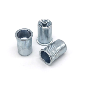 Écrous à riveter en acier inoxydable 304 316, inserts filetés, galvanisés, à tête plate, écrous à riveter plats M4 M6, écrous à riveter aveugles - Product Image 2