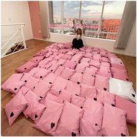 Sac d'expédition en polyéthylène imprimé sur mesure pour l'emballage des vêtements, enveloppe d'expédition en plastique biodégradable, sac polymailer pour vêtements