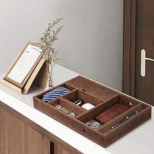 Plateau <span class=keywords><strong>de</strong></span> rangement multifonctionnel pour bureau, plateau <span class=keywords><strong>de</strong></span> chevet, plateau <span class=keywords><strong>de</strong></span> rangement pour le salon et le bureau - Product Image 2