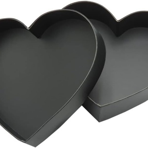 Caja de Regalo de Cartón con Forma de Corazón Vacía con Tapa, Empaque para Fresas - Product Image 5