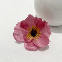 Harga Terjangkau Bunga Poppy Sutra Buatan Tahan Lama Ukuran 8cm untuk Dekorasi Hari Ibu, Hari Ayah & Wisuda