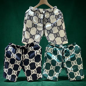 Nouvelle Tendance 2026 – Short de Plage Vintage Imperméable GUCCI pour Homme, Coupe Ample, Respirant et Séchage Rapide, Idéal pour l'Été - Product Image 1