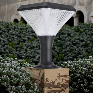 Luz solar regulable LED Pilar Aluminio fundido a presión 3000K Blanco cálido para camino Precio al por mayor - Product Image 2