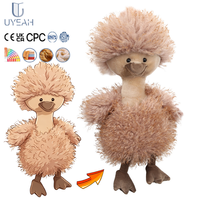 Jouet en peluche personnalisé UYEAH CE/CPC/EN71 OEM/ODM, porte-clés en peluche, jouet en peluche en coton doux, canard mignon, cadeau pour enfants