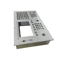 Boîtier PC en aluminium ouvert personnalisé OEM, support multi-GPU, bonne circulation du air, fabrication en tôle