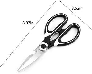 กรรไกรครัวยอดนิยมพร้อมฝาครอบ กรรไกรตัดเนื้อสแตนเลสที่ดีที่สุด - Product Image 3