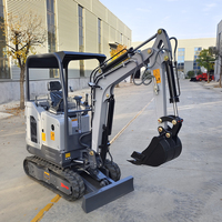 Excavator Mini Crawler 2-2.5 Ton Berkualitas Tinggi Langsung dari Pabrik dengan Mesin Motor Pompa Bersertifikasi CE