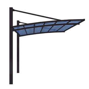 Abri de <span class=keywords><strong>voiture</strong></span> individuel 5,5m*3m en polycarbonate <span class=keywords><strong>Garage</strong></span> <span class=keywords><strong>Prix</strong></span> bas Fournisseur - Product Image 1