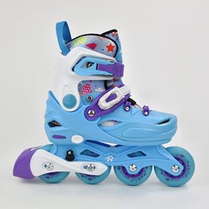 Patins à roulettes d'extérieur HEAD pour enfants, chaussures <span class=keywords><strong>de</strong></span> patinage en ligne à quatre roues réglables en PU, en promotion - Product Image 4