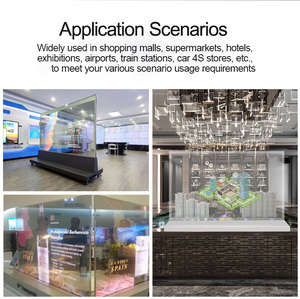 Cho LG 30-inch trong suốt OLED hiển thị cảm ứng kiosk bảng điều chỉnh tương tác thông minh kỹ thuật số biển 1366*768 Độ phân giải 600 nits - Product Image 6