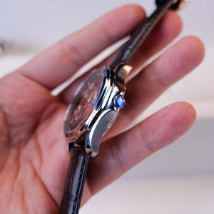 Reloj Mecánico Wandering Hour Starwheel Skeleton Automático de Acero Inoxidable 316L con Cristal de Zafiro 5ATM, Reloj de Pulsera Personalizado para Hombre - Product Image 4