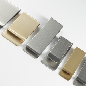 Pinces à billets en métal directes d'usine pinces Logo support de gravure <span class=keywords><strong>pince</strong></span> à billets en laiton pinces à stylo de bureau d'affaires - Product Image 2