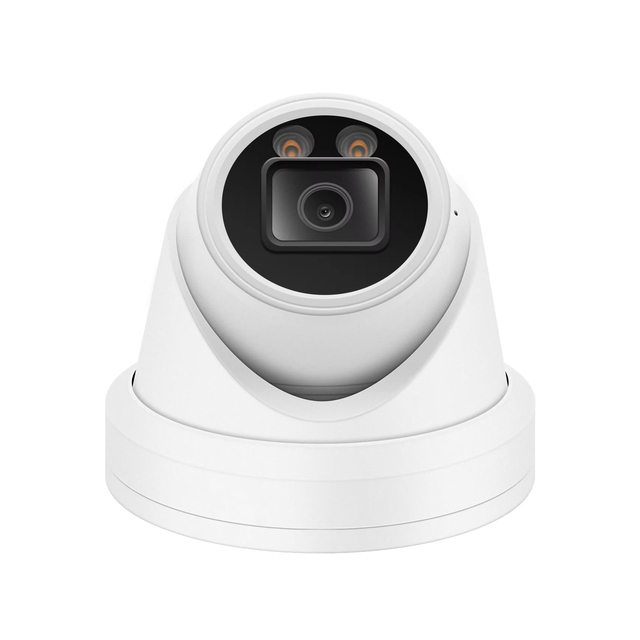 Home Security System 12MP High Resolution Smart full-color Security PoE Camera 30 Meters IR Range