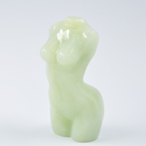 Estatuilla de ópalo de 3 pulgadas tallada a mano modelo femenino escultura de cristal artesanía energía Reiki cristales curativos estatua de piedra pequeña - Product Image 2