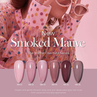 Robifel – Kit de vernis à ongles gel UV Soak Off en gros, 36 couleurs, collection automne-hiver, pailleté, neutre, nude, fournitures professionnelles pour salon