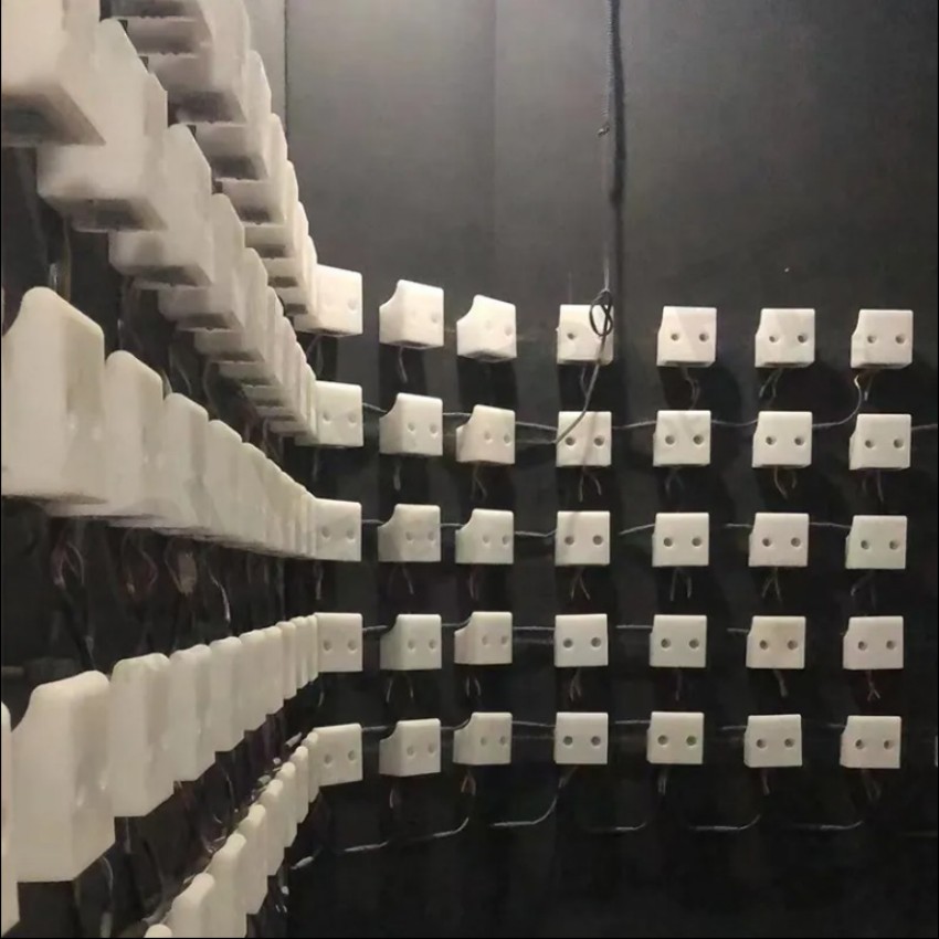 En forma de cuadrado