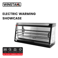 Vitrine Chauffante Électrique pour Aliments 1200mm 2.2kW – Offre Spéciale pour Restaurants et Boulangeries