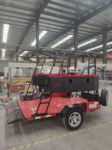 Nouveau Design 800 kg, essieu tandem, hydraulique, <span class=keywords><strong>remorque</strong></span> de moto avec cadre à bagages, pelle, <span class=keywords><strong>remorque</strong></span> plate, <span class=keywords><strong>remorque</strong></span> de voiture Offre Spéciale - Product Image 6