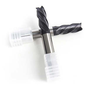 Jeekvisen D3-6mm 4-Flute tốc độ cao thập phân phay cắt endmill <span class=keywords><strong>Carbide</strong></span> rắn với tráng cuối vuông - Product Image 2