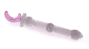 2024 New Style Transparenter <span class=keywords><strong>Glas</strong></span> <span class=keywords><strong>dildo</strong></span> Anal Butt Plug Günstige Kristallglas Herz dildos für Frauen - Product Image 2