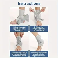 Tobillera Ajustable Unisex para Adultos con Correa en X, Estabilización Lateral, Recuperación de Esguinces, Alivio de Tendinitis, Nailon Transpirable