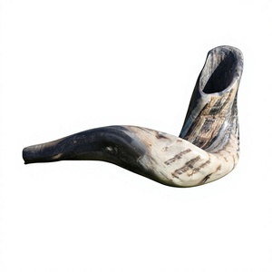 Pièce décorative artisanale en corne de buffle naturelle brute, objet de collection AZ ENTERPRISES Uttar Pradesh Real Touch - Product Image 4