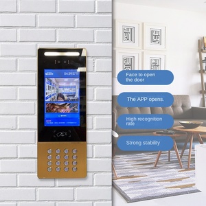 Kiểm soát truy cập với nhận dạng khuôn mặt <span class=keywords><strong>video</strong></span> Cửa Điện thoại kiểm soát truy cập điện thoại di động <span class=keywords><strong>Video</strong></span> Doorphone hệ thống - Product Image 3