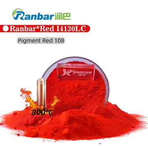 Ranbar Red I4130LC Universal Red Pigment High Temperature 800 Degree Inorganic Pigment Red 108 Red Powder Ink Pigment