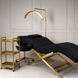 Lampe de sol demi-lune SY en gros pour extensions de cils, 28 pouces, éclairage pour lit de cils de salon de beauté, couleurs variées - Product Image 3
