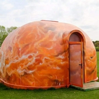 Module dôme en polystyrène graphité modifié du Japon à vendre – Maison préfabriquée, restaurant, maisonnette, mini-boutique, abri, mini-chambre de 3m